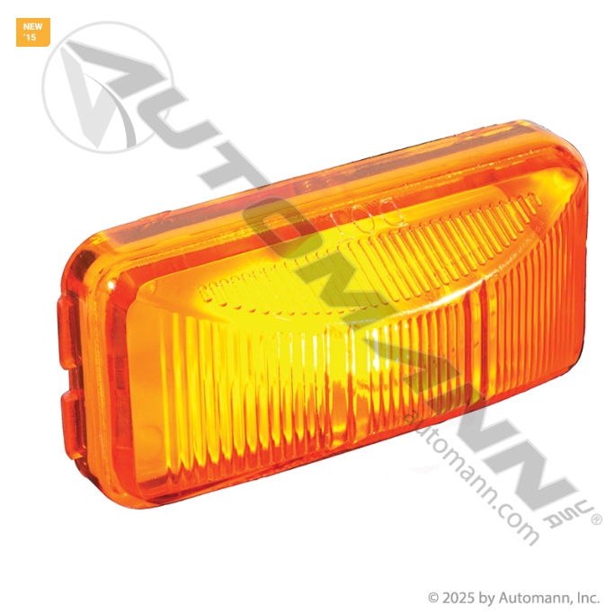 A91AB Marker Light 1-1/4in 2-1/2in Amber For Optronics