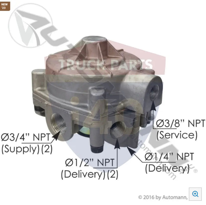 Automann 170.287114 R8P Type Relay Valve - Relay Valves