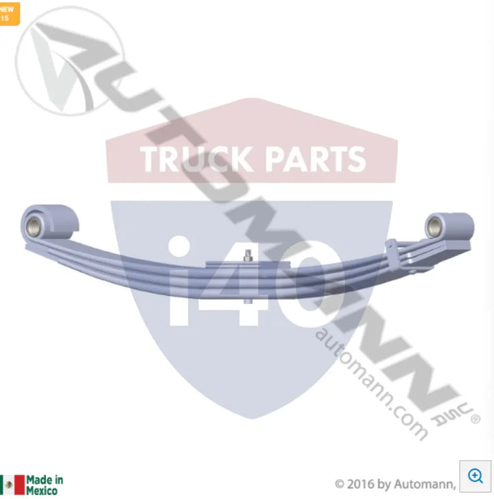 Automann 62-1104 3 Leaf Parabolic Spring 2PD/3 - 3 Leaf Parabolic Spring 2PD/3