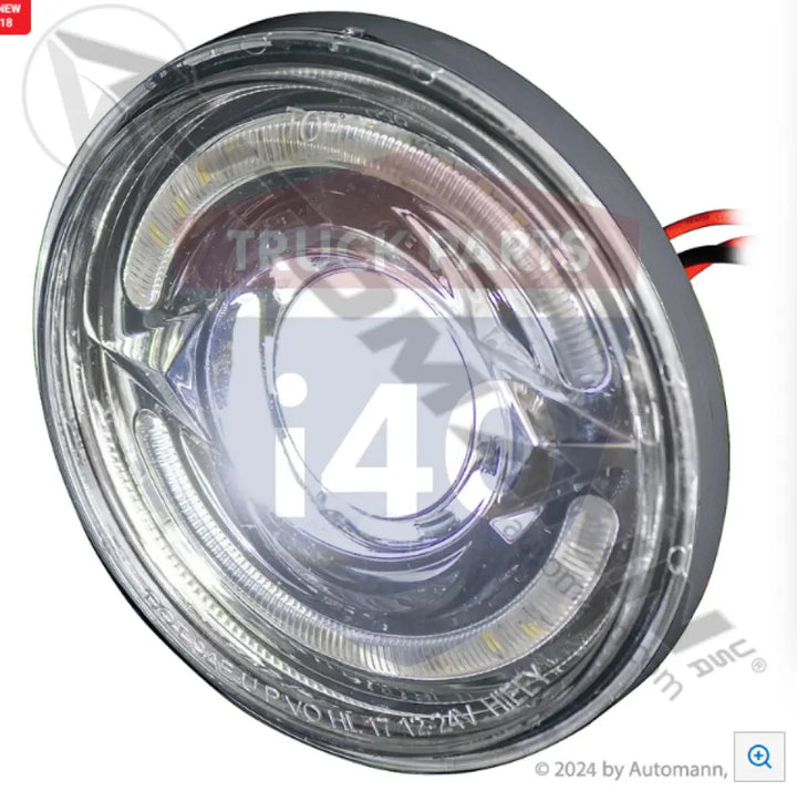 Automann 571.LD575W1H Headlamp High Beam 5.75in LED - Headlamp High Beam 5.75in LED