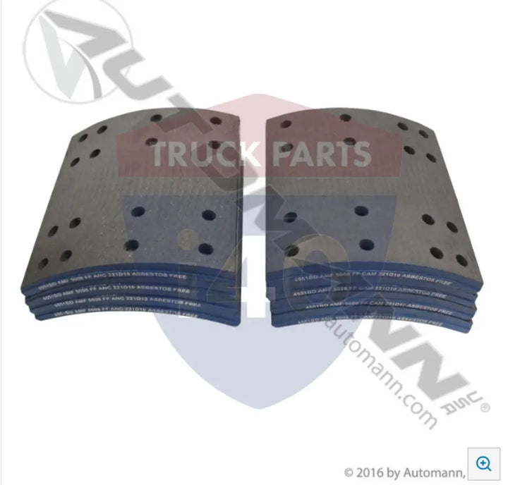 Automann 140.4551B.50 Brake Lining - 20K Lb GAWR