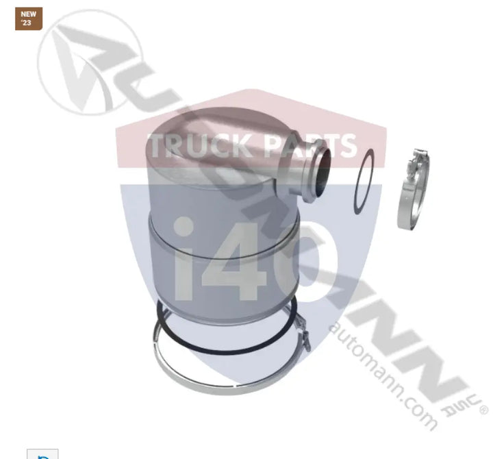 4353304 DPF Cummins ISL9 Paccar PX9 For Cummins - DPF Cummins ISL9 Paccar PX9