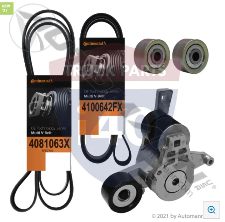 Continental 816.K49603B Drive Belt and Tensioner Kit - Tensioner Assemblies