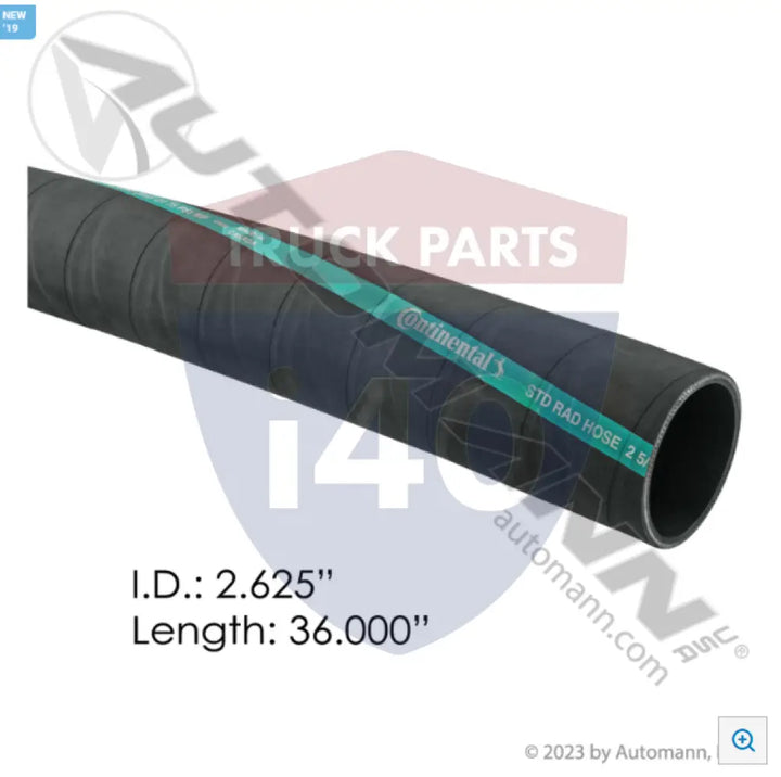 24242 Conti Coolant Stick Hose 2.625in 36in For Gates - 2 Ply