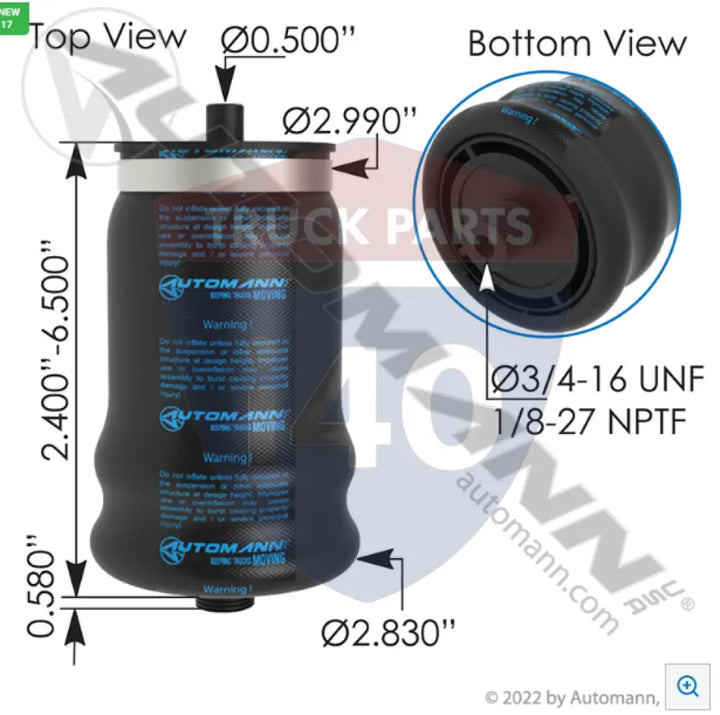 Automann ABSZ70-YG02 Air Spring Cabin - Air Spring Cabin