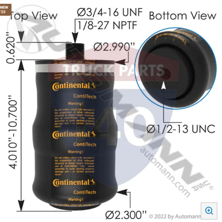 SC29-O041 Continental Air Spring Cabin For Contitech - Continental Air Spring Cabin