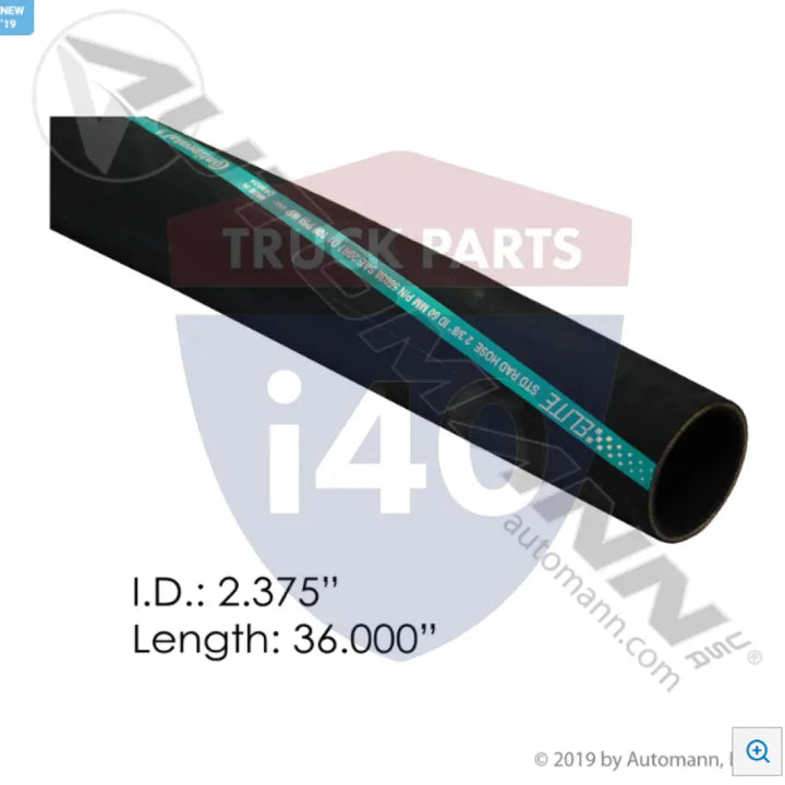 Continental 817.56038 Conti Coolant Stick Hose 2.375in 36in - 2 Ply