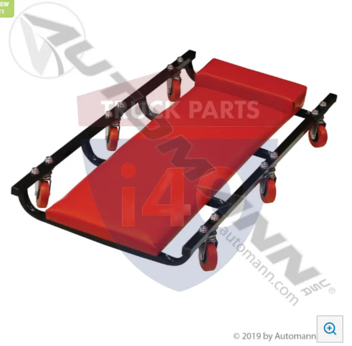 Automann 579.2001RD Creeper Low Profile Steel Frame Red 36in - Creeper