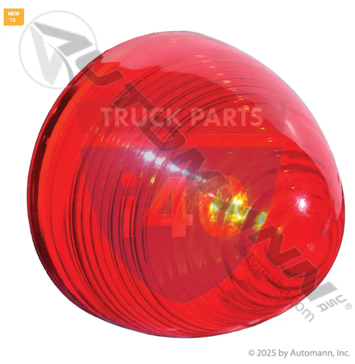 Automann 571.LG31R Marker Light 2in Beehive Red - Marker Light 2in Beehive Red