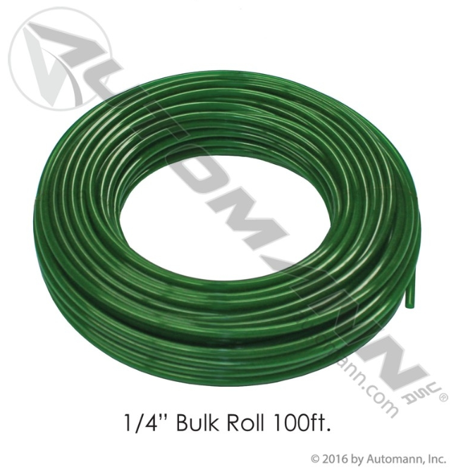 11021 Nylon Tubing 1/4in OD 100FT Green For Haldex