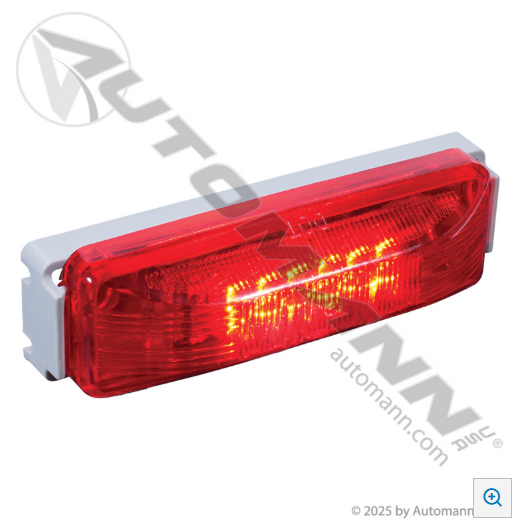 19006R Marker Light Kit LED 1in 4in Red For Trucklite
