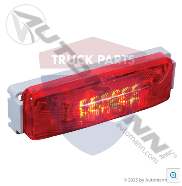 Automann 571.LD19R12-KG1 Marker Light Kit LED 1in 4in Red - Marker Light Kit LED 1in X 4in Red