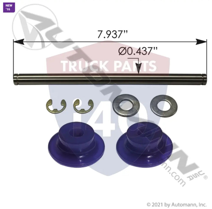 Automann M136001KUB Exhaust Bushing Kit Poly Peterbilt - Exhaust Bushing Kit Poly Peterbilt