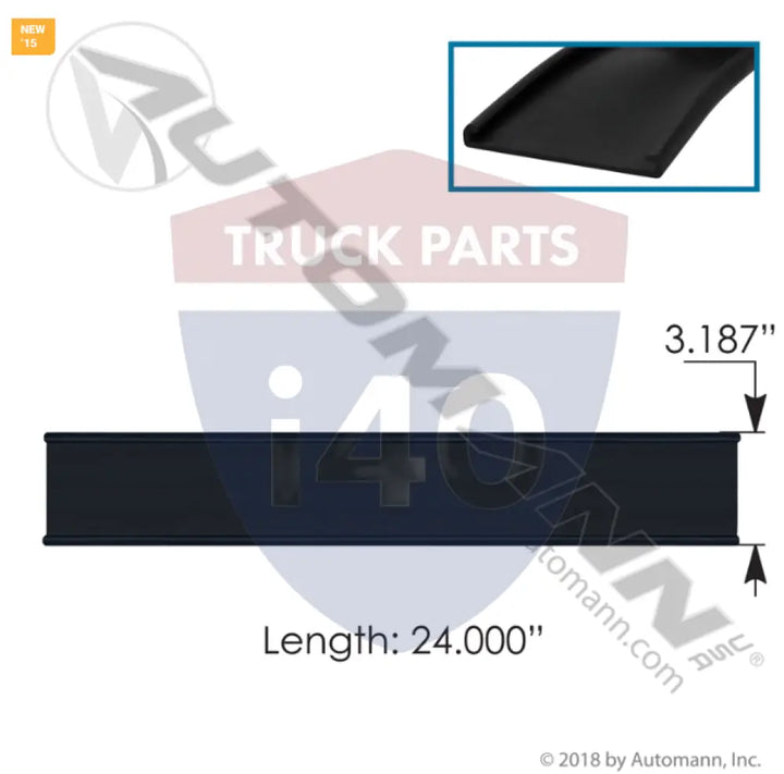 Automann M203605 Insulator Fuel Tank Bracket Freightliner - Insulator Fuel Tank Bracket Freightliner