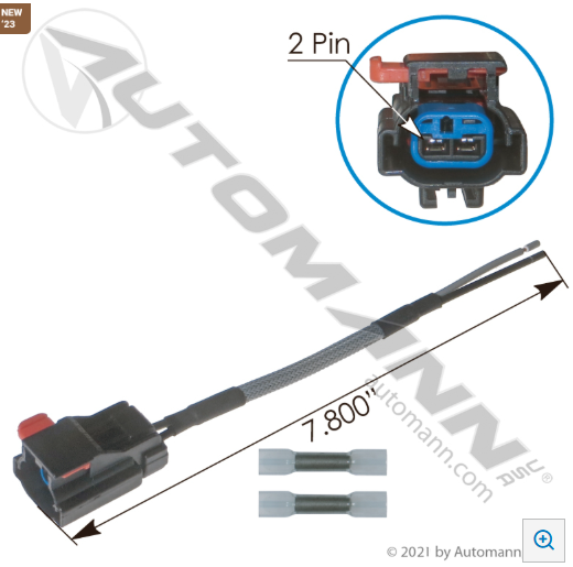 Automann 577.99115R Harness Low Coolant Sensor Freightliner