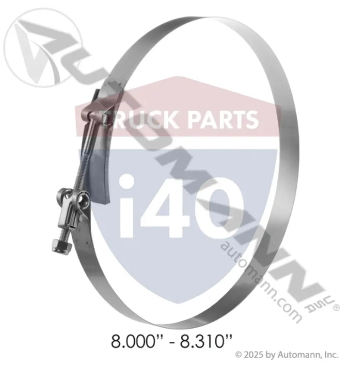 Breeze TB800 T-Bolt Clamp 8.00in to 8.31in - T-Bolt Clamps - Standard