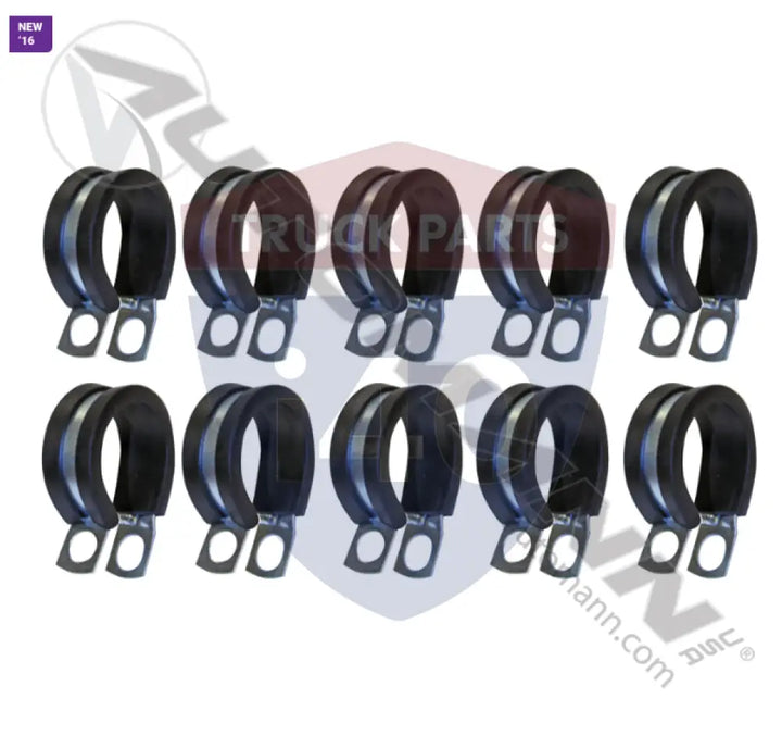 Automann 561.3120 Tube Clamp Rubber Lined 1-1/4in -10 Pack - Rubber Lined