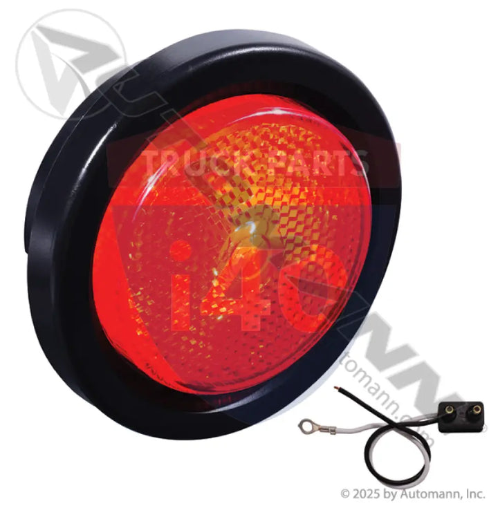 10525R Marker Light Kit 2-1/2in Reflex Red For Trucklite - Marker Light Kit 2-1/2in Reflex Red