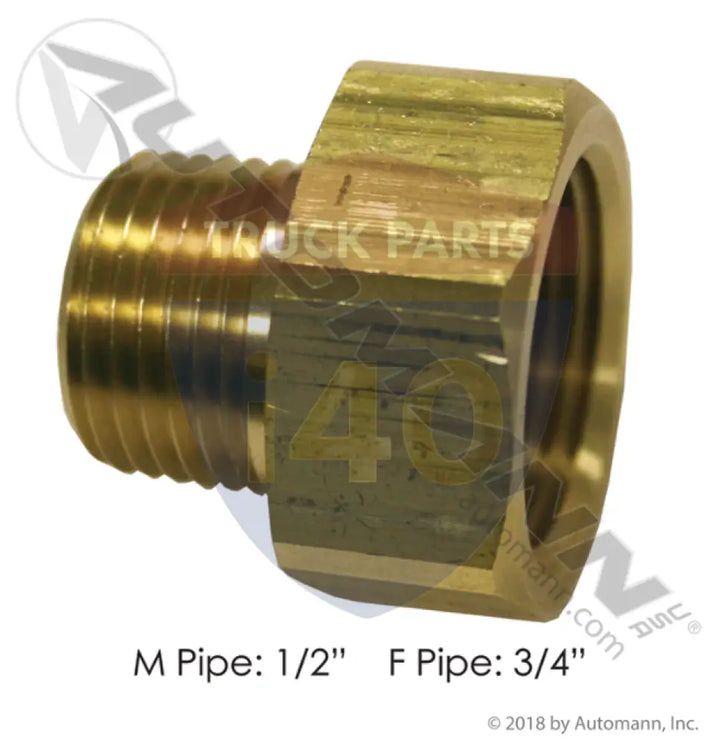 3200X12X8 Adapter 1/2NPT Male 3/4NPT Female For Eaton - Male to Female Adapter