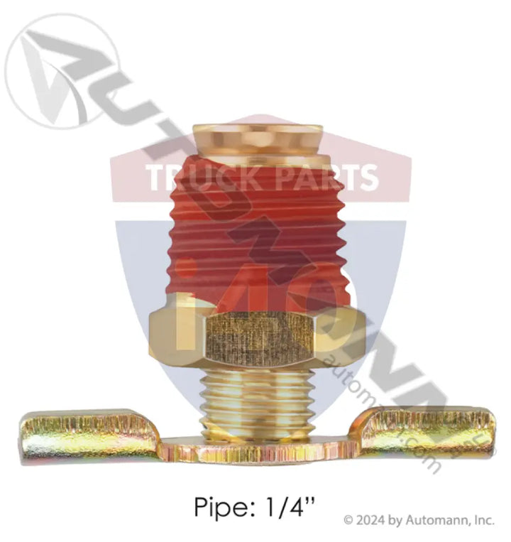 Automann 177.4021 External Seat Drain Valve 1/4in NPT - Drain Valves