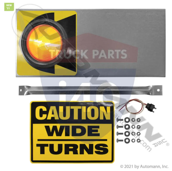 Automann 571.LG46AWT Wide Turn Signal Amber - Wide Turn Signal Amber