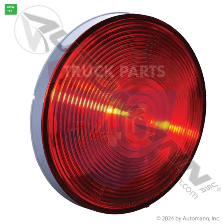 Automann 571.LG405R S/T/T Light 4in Red Male 3 Pin - S/T/T Light 4in Red Male 3 Pin
