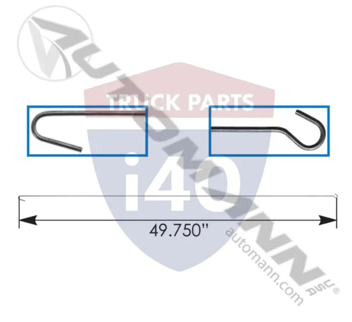 Continental 815.719-370 Conti Metal Hose Hanger 50ct - Tools