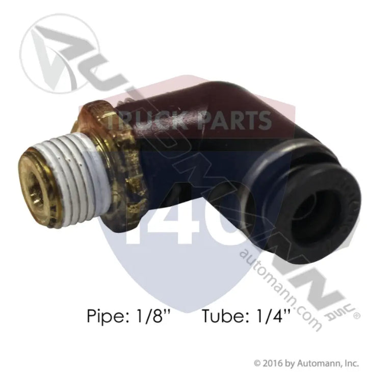 Automann 177.11694A PLC Swivel Male Elbow 1/4 1/8in - Male 90° Elbows-Composite