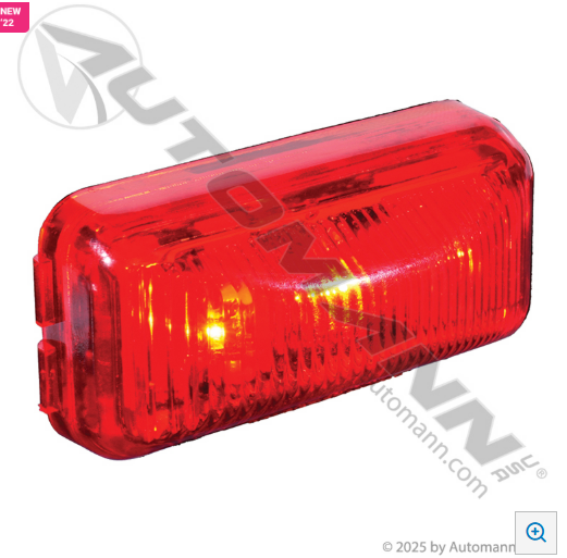 Automann 571.LD15R3 Marker Light LED 1in 2-1/2in Red