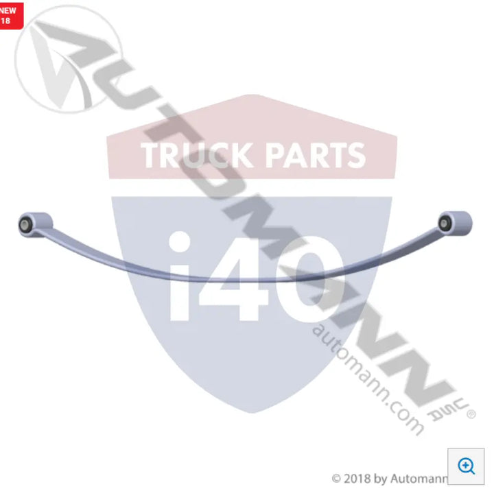 Automann 43-9001-1 Main Leaf Shackle End Longer - Main Leaf Shackle End Longer