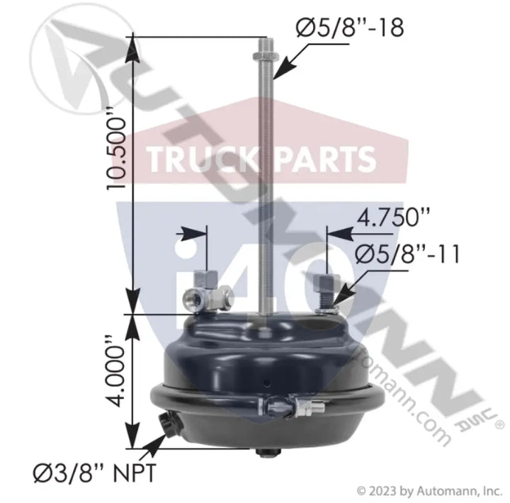 Automann 179.SC36 Service Chamber Type 36 - Threaded Rod