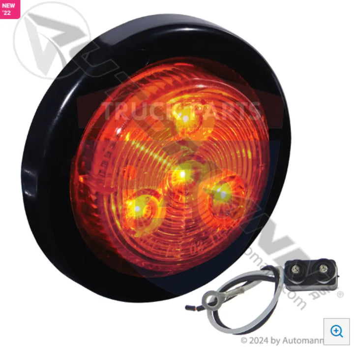 Automann 571.LD30A4-K Marker Light Kit LED 2in Amber 4-Diode - Marker Light Kit LED 2in Amber 4-Diode