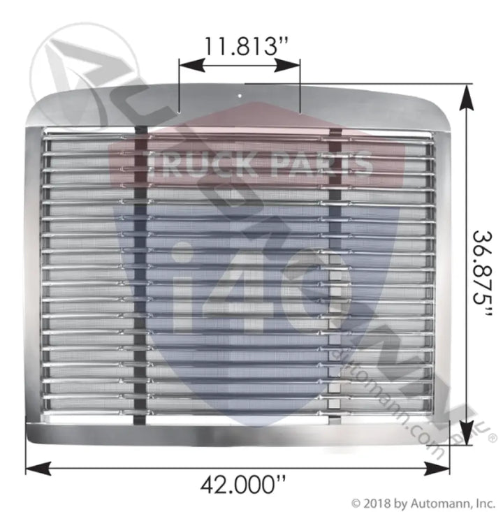 A17-12934-000 Grille For Freightliner OEM - Grille Freightliner OEM