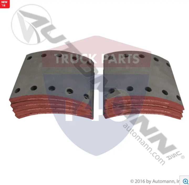 1477 Brake Lining For FMSI - 23K Lb GAWR