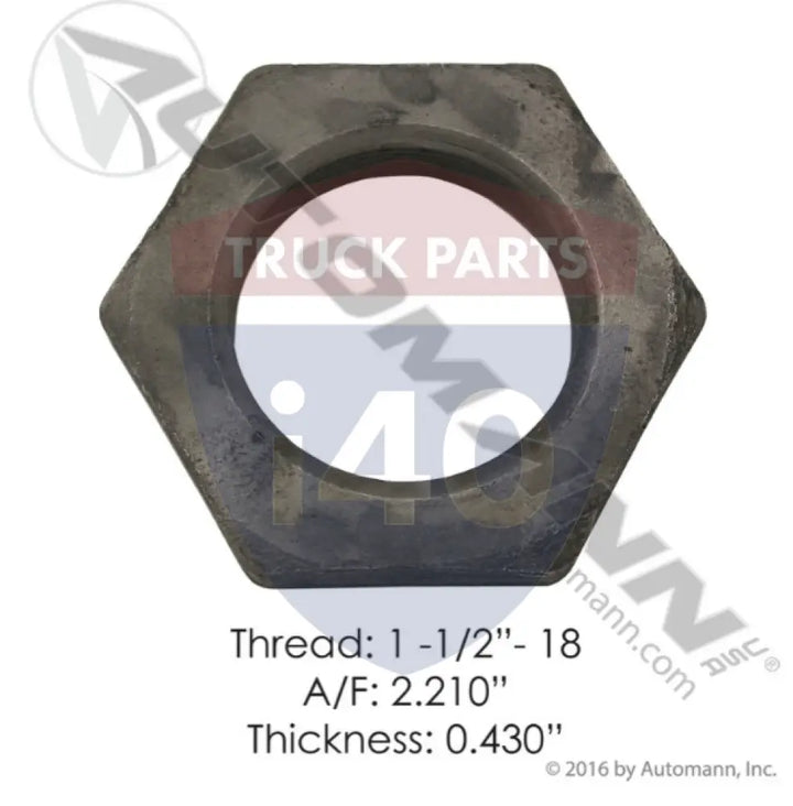 815638 Nut For Eaton - Steer Axle