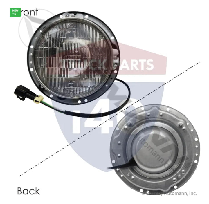 Automann 564.46015 Headlamp Assembly RH Freightliner - Headlamp Assembly RH Freightliner