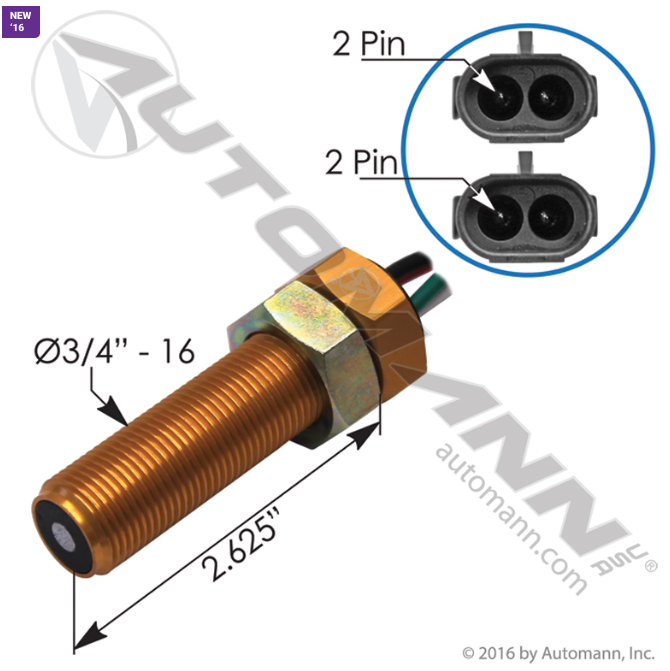 Automann 577.46552 Speed Sensor Freightliner