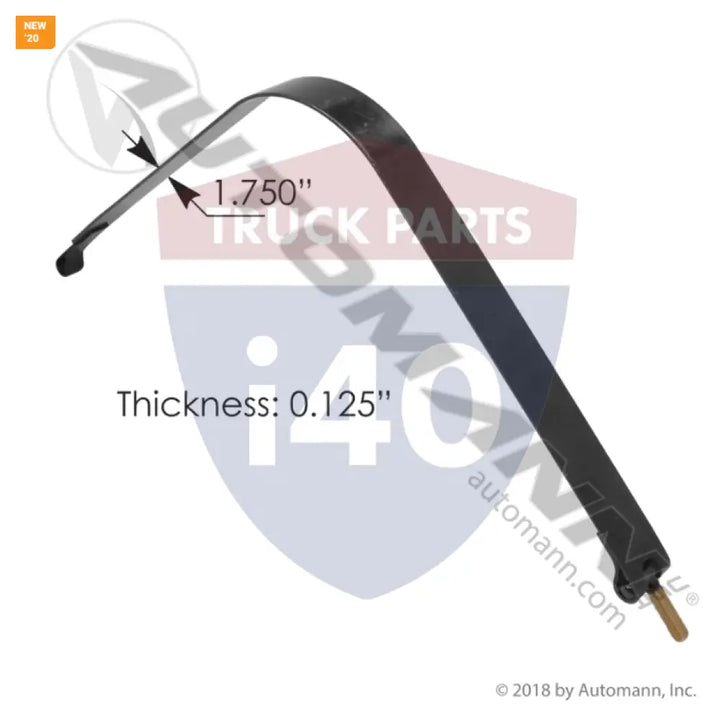 Automann M203527 Fuel Tank Strap Freightliner M2 - Fuel Tank Strap Freightliner M2