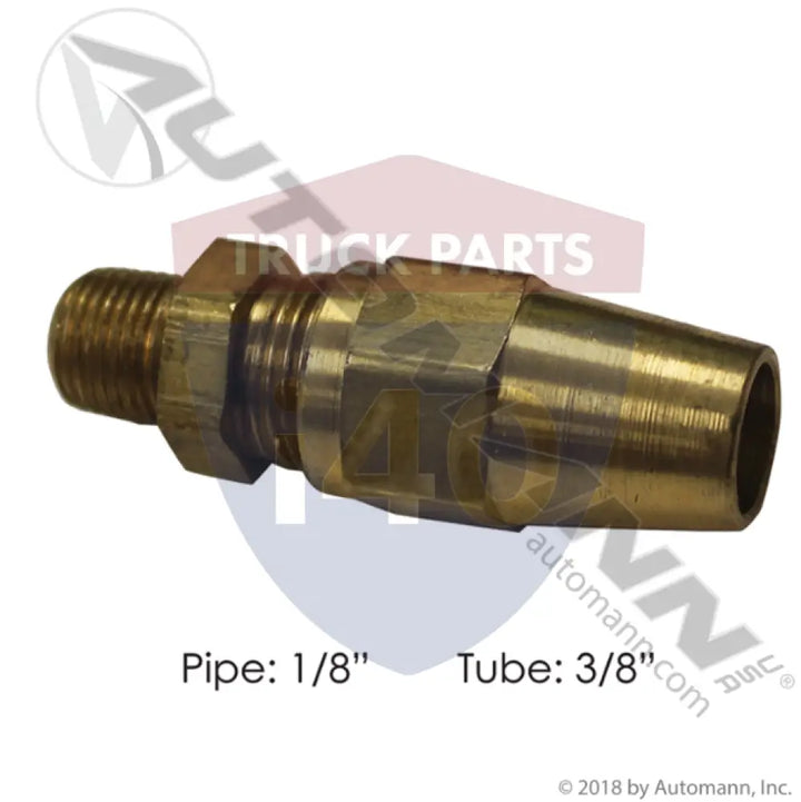 Automann 177.15686A Male Connector Copper 3/8IN 1/8NPT - Male Connectors