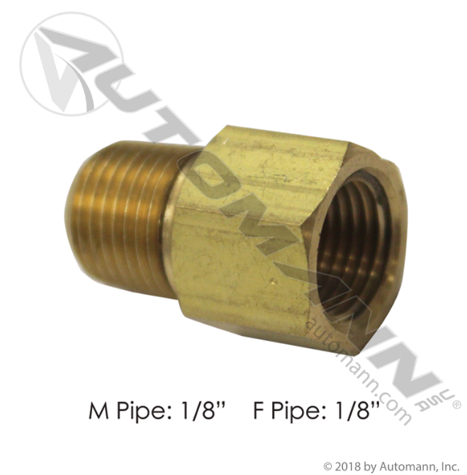 018034 Adapter 1/8NPT Male 1/8NPT Female For Velvac
