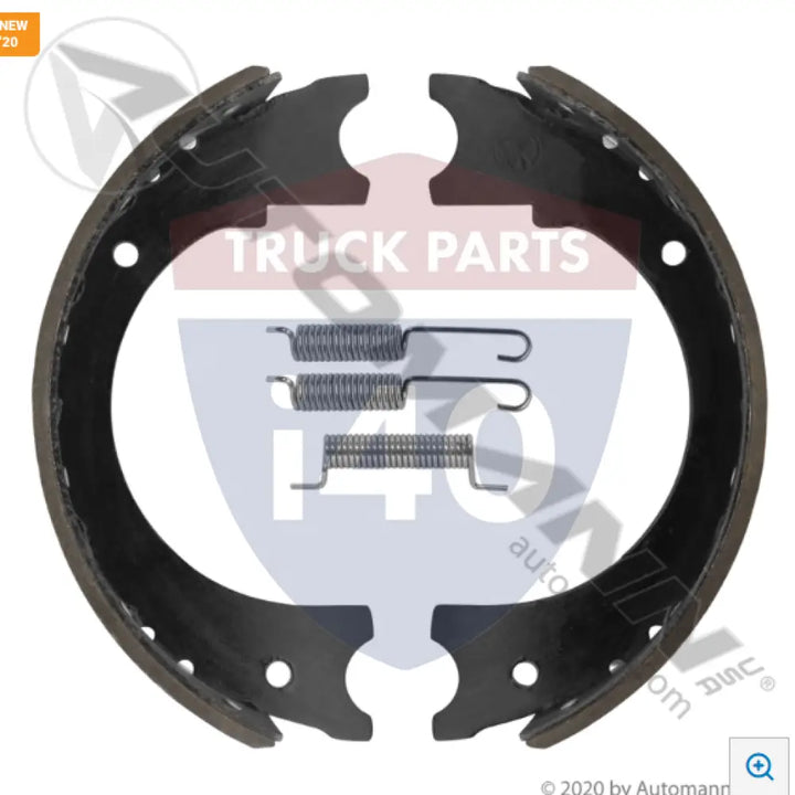 Automann 144.208680.1510 Emergency Brake Shoe Set 9inX3in - Emergency Brake Shoe Kits