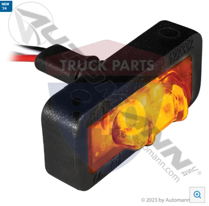 36203Y Marker Light LED Dual Function Amber For Trucklite - Marker Light LED Dual Function Amber