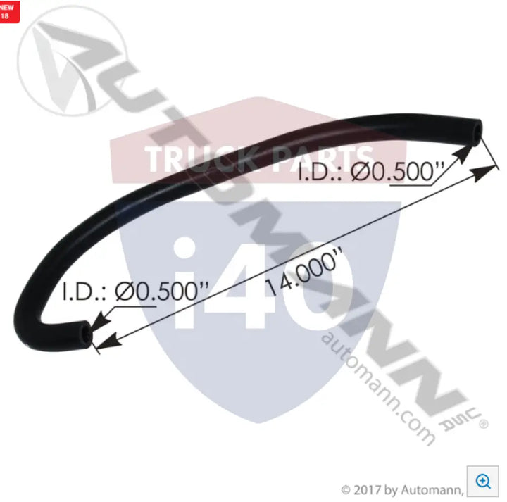 Automann 561.62870 Coolant Hose Mack-Volvo - Mack
