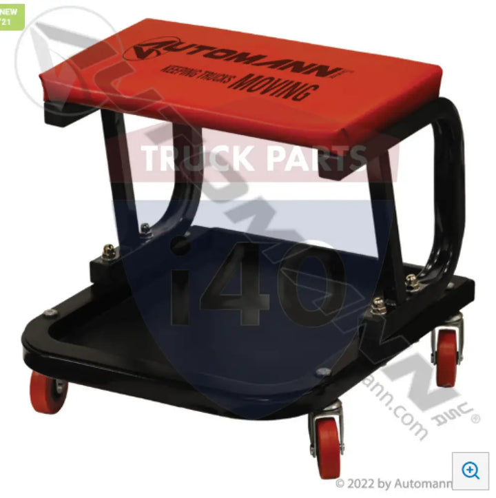 Automann 579.2004RD Creeper Seat Red - Creepers