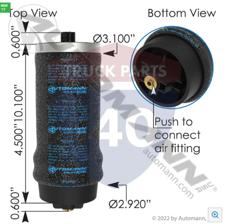 660033406 Air Spring Cabin For Volvo - Air Spring Cabin