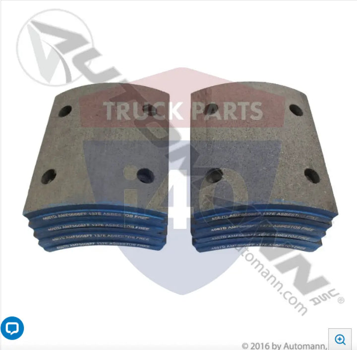 Automann 140.4607.50 Brake Lining - 20K Lb GAWR