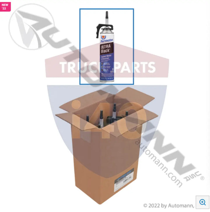 Permatex PRX85080CTN Oil Resistance RTV SilGasketMkr 9.5oz- 6 - Gasketing