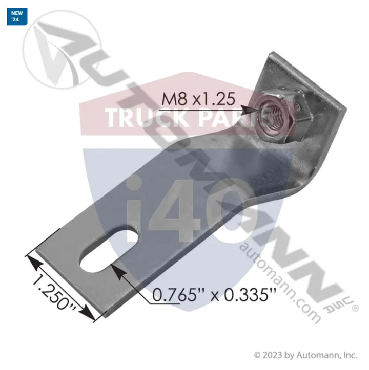 Automann 562.U75116214 Heat Shield Bracket Peterbilt - Heat Shield Bracket Peterbilt