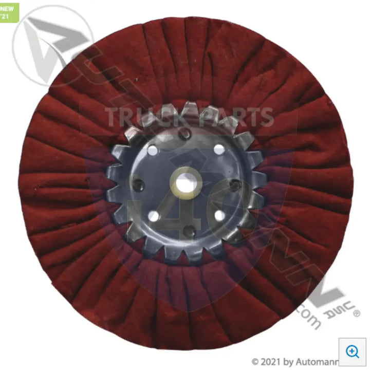 Automann 562.W1002RD Buffing Wheel 8in Red - Cleaning