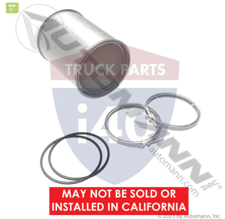 4965287RX DPF Cummins ISB Paccar PX6 For Cummins - DPF Cummins ISB Paccar PX6
